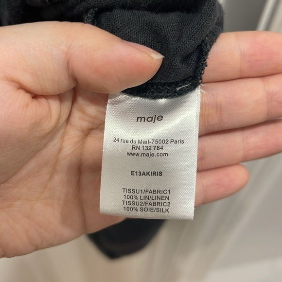 Maje tee dress black - Picture 3 of 3